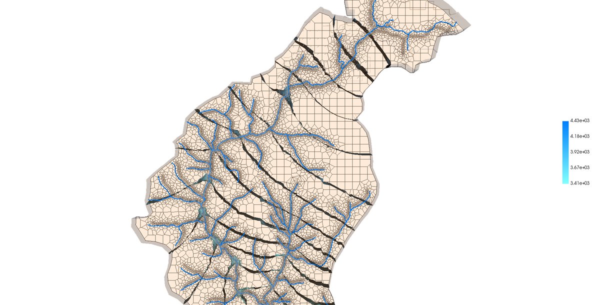 rafemoro's tweet image. Visualización 3D de modelos basados en grilla voronoi con Model Viewer for #Modflow 6 - Tutorial buff.ly/3zqWp5U