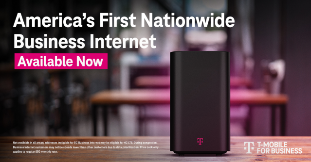 GaultDustin's tweet photo. We’ve been working on launching the first nationwide Business #Internet from a single provider. And now, it’s here—with flexible device options and a price lock guarantee to fit your business needs. https://t.co/ur7EdOEYcz https://t.co/xrAX6pXCK3