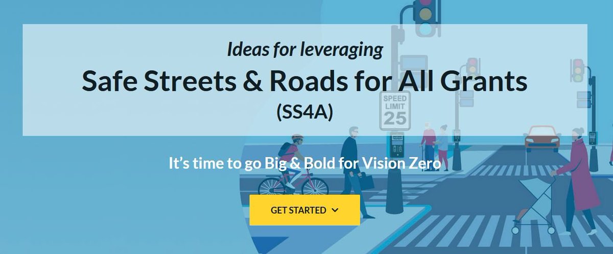 Friendly reminder: $$ available for #VisionZero planning &amp; implementation. This new <a href="/USDOT/">U.S. Department of Transportation</a> grant program funds locals, regions &amp; tribal agencies investing in #SafeSystems for roadway safety. Deadline 9/15. Is your community applying? Check out our tips: bit.ly/3BbM7Ir