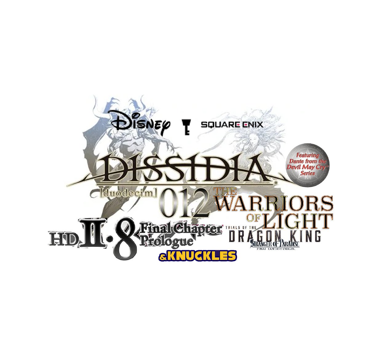 The "Final Fantasy" in FF logos is getting smaller and smaller.