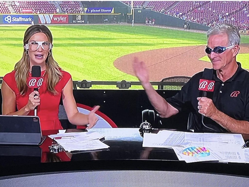 Annie Sabo, daughter of Chris Sabo, to cover Cincinnati Reds on TV