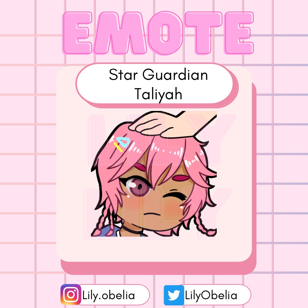 LilyObelia's tweet photo. I’m selling my Star Guardian Taliyah emote on Etsy for only $2.90 USD!✨✨

Here is my Etsy link: https://t.co/aQ8Xk1ny7y

I Also do custom emotes for $10 :)

#StarGuardian #starguardiantaliyah #taliyah #league #twitchemotes #emote #leagueoflegends #leagueemote. #twitchemote https://t.co/MouICmUJgQ