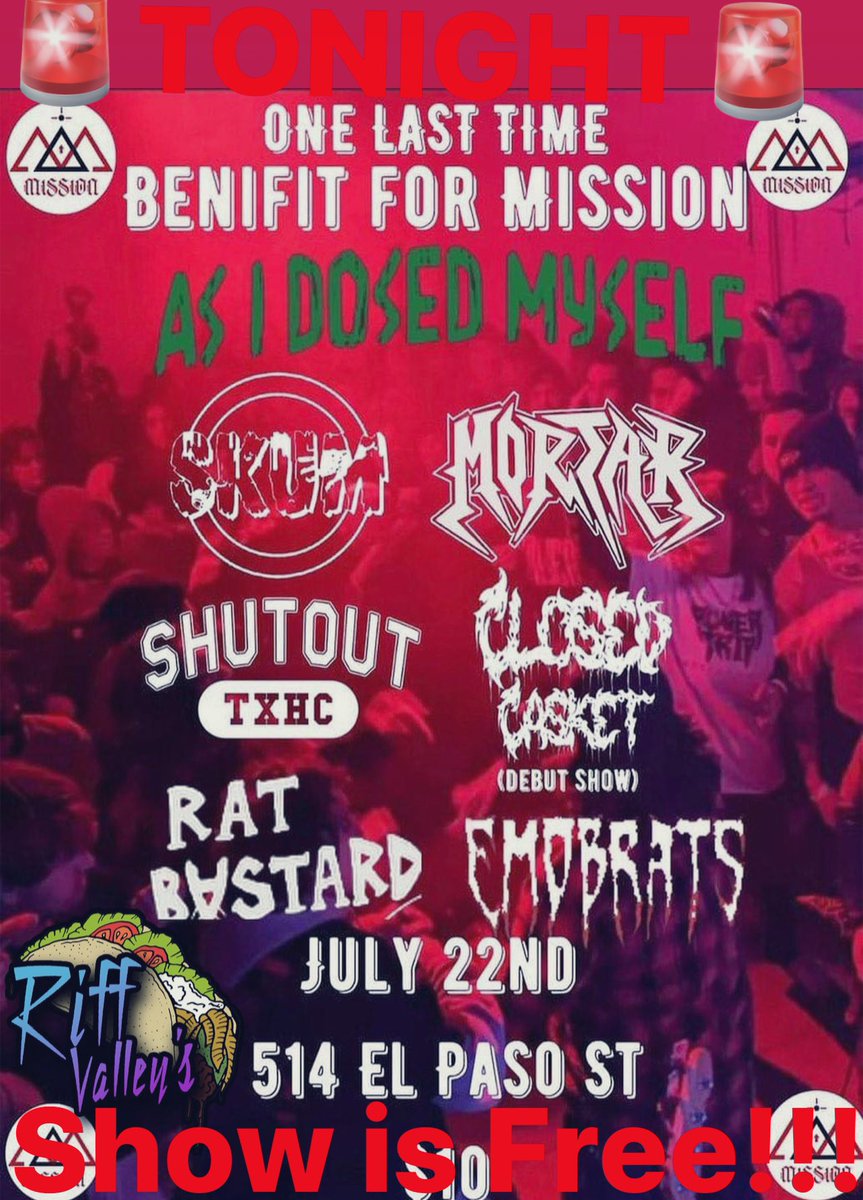 Tacos Tonight! 🚨San Antonio Free Show🚨