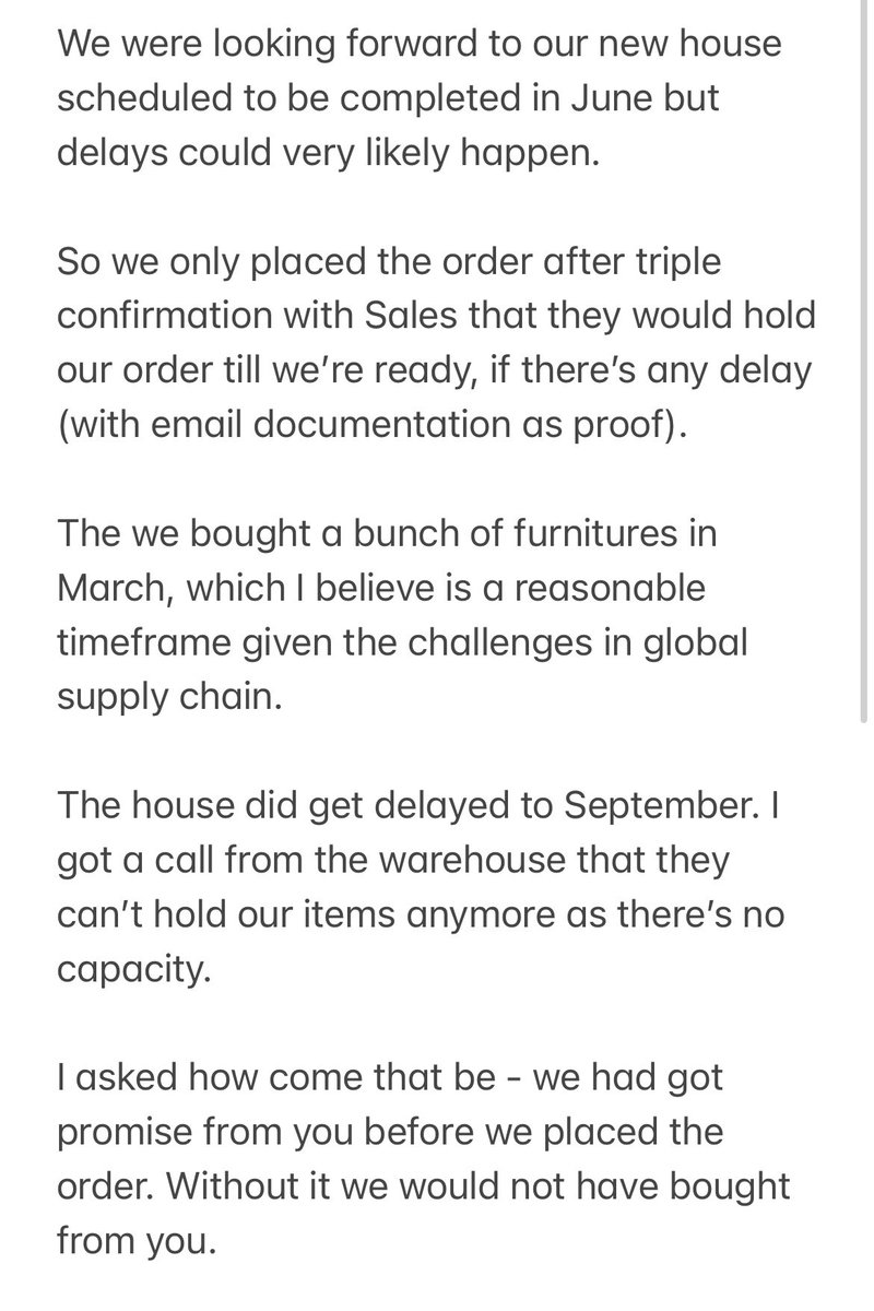 Cissy_aya's tweet photo. Horrific customer service from @potterybarn and @WilliamsSonoma!! Don’t buy from them - they told me what the Sales promised was shit and threatened us to cancel our order without a refund😡 #badcustomerservice #CustomerService #NewHomeOwner #furniture https://t.co/XLets9uRlQ