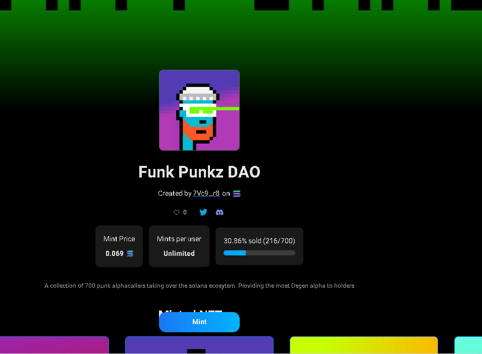 Funk Punkz DAO|LIVE tweet media