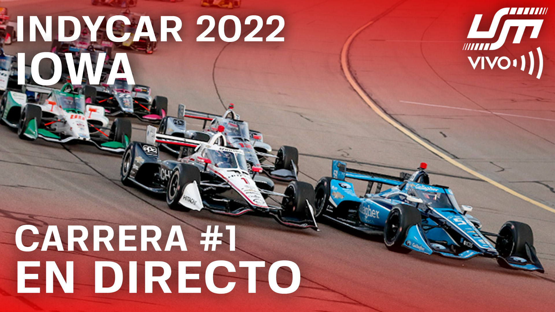 Ulter Motorsports 🏳️ FINAL DE INDY 🥳 on Twitter: "¡COMIENZA LA CARRERA #1  DE #INDYCAR EN IOWA! La fecha 11 del 2022 ya está 🔴EN VIVO🔴 disfruta del  análisis, telemetría, cámaras a