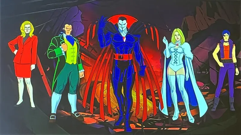 Alex_Ram30's tweet photo. También se mostró la lista de villanos de #XMen '97, incluidos #SebastianShaw , #EmmaFrost , #Callisto , #ValCooper y #MisterSinister #SDCC2022 https://t.co/ax58Q5QUij