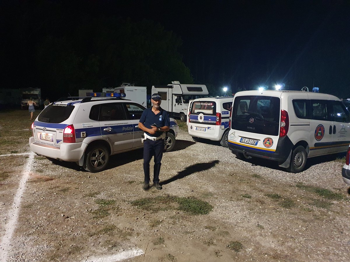 #pldinotte #plaltoferrarese 
Cominciamo a rientrare, non prima di avere controllato che tutto sia regolare....