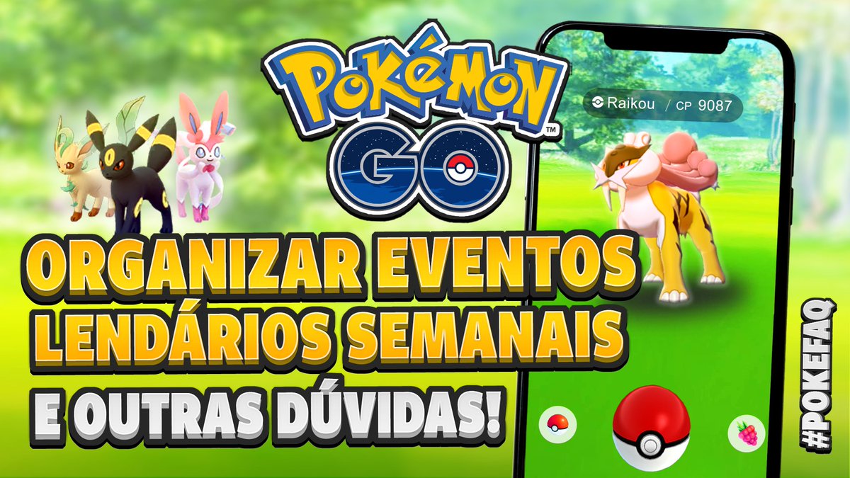 leokem's tweet photo. 🔍 No #PokeFAQ de hoje vamos falar sobre as mudanças na Caixa de 7 Dias, Organização de eventos no #PokemonGO e mais!
ASSISTA AGORA >> https://t.co/fIZUvsAiwg https://t.co/FzGN97fDFJ