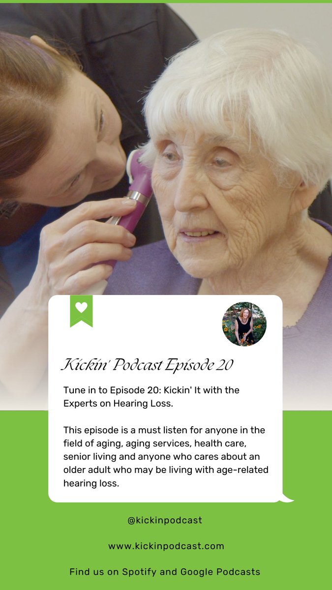 KickinstudioC's tweet photo. New episode alert!

https://t.co/GClWJHXs1Z

 Listen on Spotify or Google Podcasts.

 #BetterHearing #hearingaids #hearingloss #aging #wellness https://t.co/tbGEXgg6i0