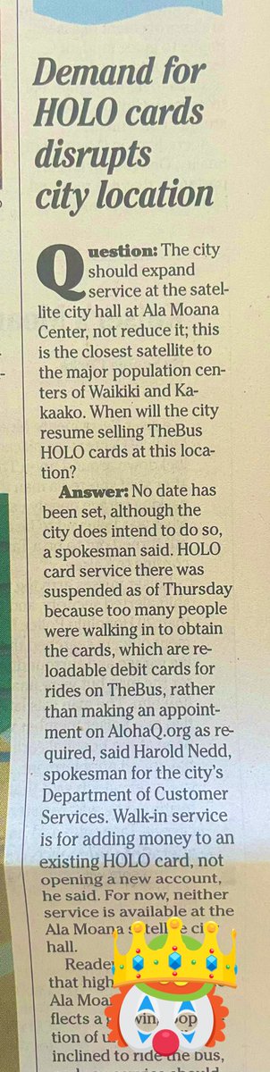 supersistence's tweet photo. “Demand for access to public services to enable use of public transport is too high! So we’ll just shut it all down.” 

@MayorRickHNL there has got to be a better way.. 

Let’s start with fare-free bus transit. That would be #DaBes https://t.co/uFyzAb7bum