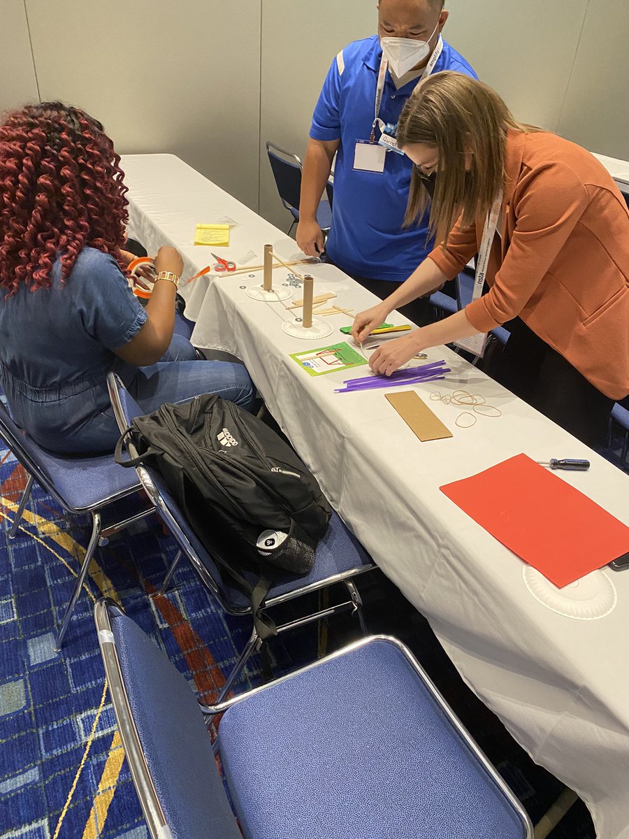pcafferySTEM's tweet photo. Thank you #NSTA22 #NSTA2022 teachers for joining in some @hand2mind hands-on fun! #loveh2mteachers https://t.co/BK8wMZ5Jgi