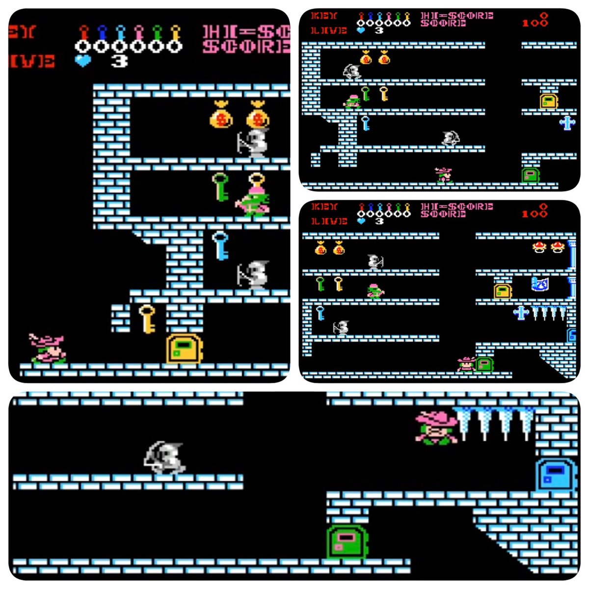 Retro_game1217's tweet photo. 【FC】キャッスルエクセレント
この作品、名前だけ聞いた事が
あったが、見るのもプレイするのも
初めて😅
どうやら、アクションパズルみたい
なので、嫌いなジャンルではないので
やり込めばクリア出来るかも😵
#CastleExcellent https://t.co/g3aVnWdUI9