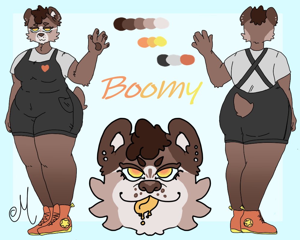 Mommy Boomy ʕ•ᴥ•ʔ on Twitter "new and improved Boomy reference sheet!! thoughts? ) https//t