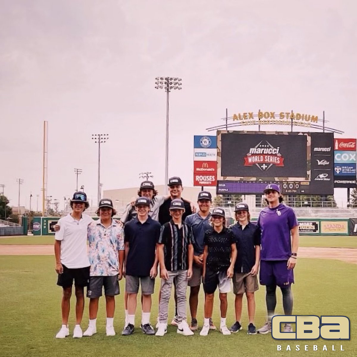 CBAwarhawks's tweet photo. 14u CBA Warhawks at the Marucci World Series in Baton Rouge, LA @MarucciDugout #programstrong #weareCBA #CBAbaseball #marucci #franchiseclub #CBAwarhawks https://t.co/F9vLum1tB6
