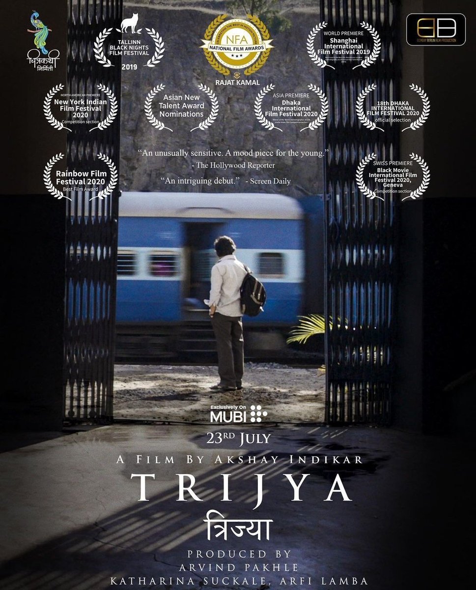 Marathi film #Trijya (2022) by @IndikarAkshay, ft. @beabhaymahajan #GirishKulkarni #ShrikantYadav & #MaheshBhosale, now streaming on @mubiIndia. 

#MandarKamlapurkar @arfilaamba @chitrakathee @bombayberlin @arvind_pakhle @KatharinaSuckal @trijyafilm