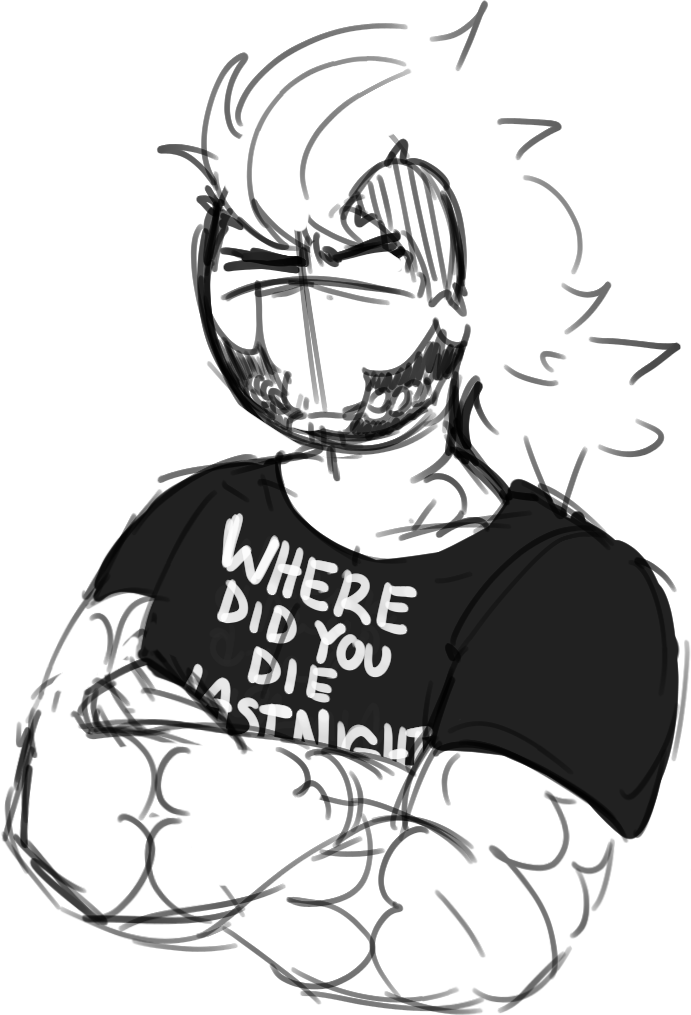 Trickbunn's tweet photo. they got matching unhinged shirts #madnesscombat #madnesscombatfanart #madnesscombathank #madnesscombat2B https://t.co/HUFdUzMecR