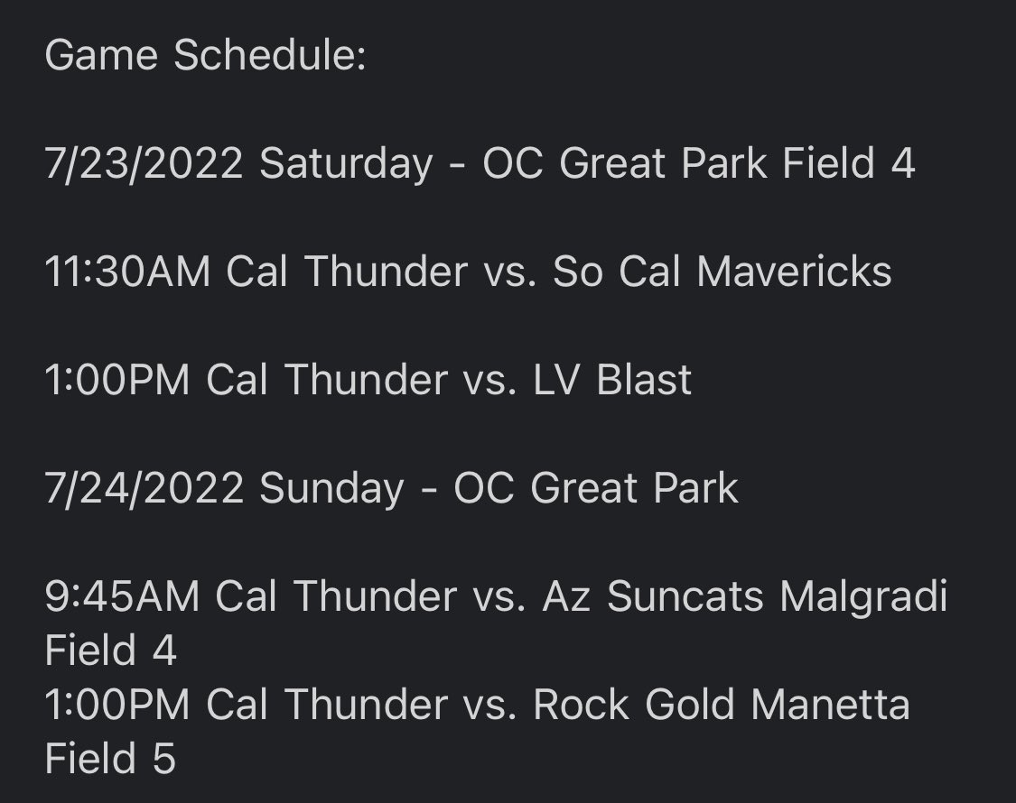 Mia Grasse on Twitter: "Schedule for pgf Saturday and Sunday. Come