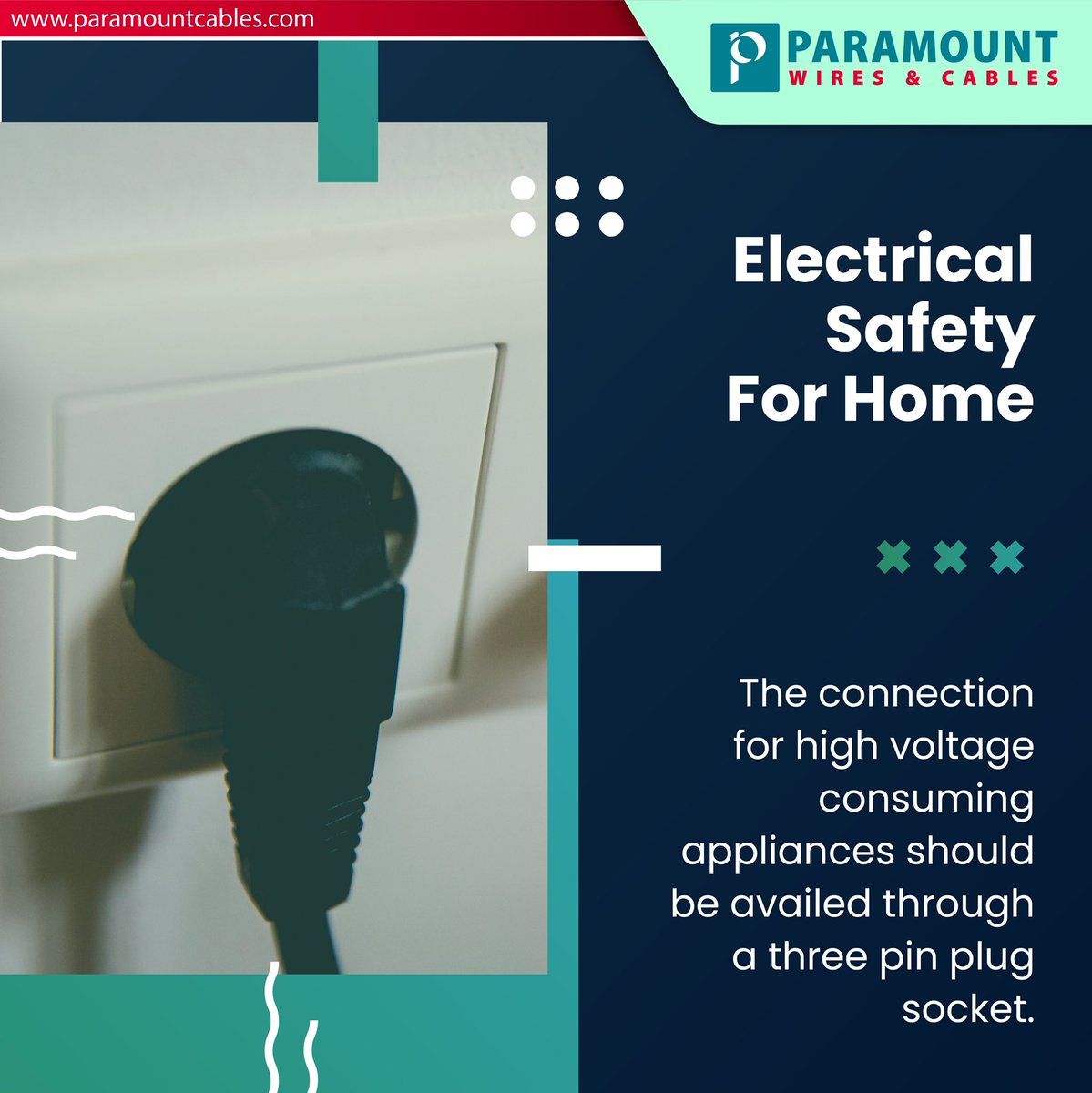 ParamountCables's tweet photo. Electrical safety leads to fire safety.
.
.
#paramountcables #wiresandcables #electricalsafety #electrical #engineering #electricalengineering #electricalcontractors #electricalsky #electricalhacks #electrician #electricalpower #electricals https://t.co/Zi2wSKsJCe