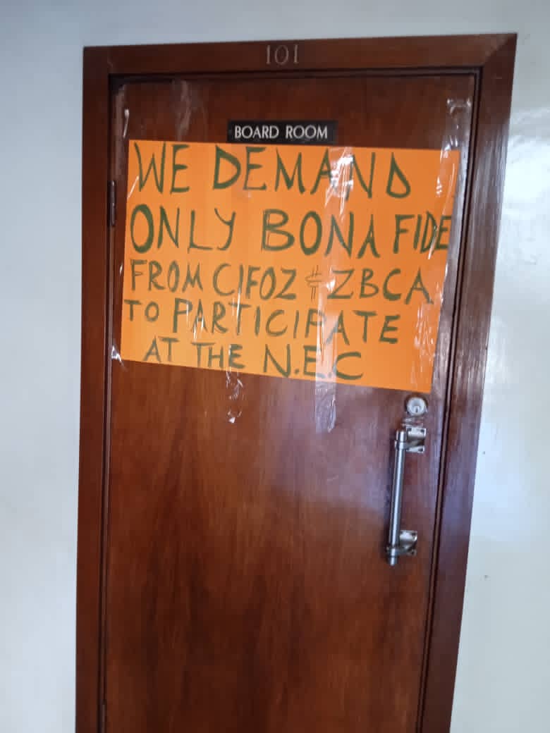 ZCTU - Zimbabwe (@zctuzimbabwe) on Twitter photo Workers in the construction industry strike. Demostrating demanding a living wage in USD
<a href="/zcatwu/">ZCATWU</a>
<a href="/cifozim/">Cifoz</a>
<a href="/zbca/">sabino</a>
<a href="/263Chat/">263Chat.com 🇿🇼</a>
<a href="/NewsDayZimbabwe/">NewsDay Zimbabwe</a>
<a href="/NewZimbabweCom/">NewZimbabwe.com</a>
<a href="/InfoMinZW/">Ministry of Information, Publicity & Broadcasting</a>
@OMpslsw
<a href="/FMuchae/">Florence Mucha Taruvinga</a>
<a href="/japhet_moyo/">Japhet Moyo</a>
<a href="/NicholasMazaru1/">Nicholas Mazarura</a> Workers in the construction industry strike. Demostrating demanding a living wage in USD
<a href="/zcatwu/">ZCATWU</a>
<a href="/cifozim/">Cifoz</a>
<a href="/zbca/">sabino</a>
<a href="/263Chat/">263Chat.com 🇿🇼</a>
<a href="/NewsDayZimbabwe/">NewsDay Zimbabwe</a>
<a href="/NewZimbabweCom/">NewZimbabwe.com</a>
<a href="/InfoMinZW/">Ministry of Information, Publicity & Broadcasting</a>
@OMpslsw
<a href="/FMuchae/">Florence Mucha Taruvinga</a>
<a href="/japhet_moyo/">Japhet Moyo</a>
<a href="/NicholasMazaru1/">Nicholas Mazarura</a>