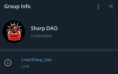 DaoSharp's tweet photo. Many thanks to our small but strong community for creating the Telegram group

https://t.co/ltkeoW8FBE https://t.co/fL71LD4f75