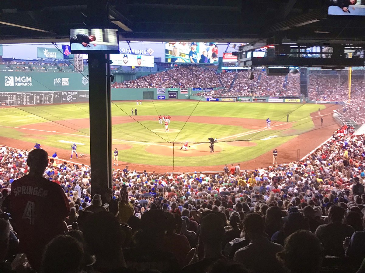 Shutout vs. Black Bears East today, followed by a game at Fenway. ⚾️Good day 👍🏼