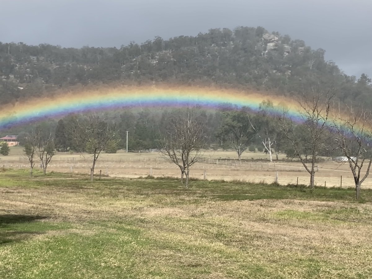 This morning in our valley