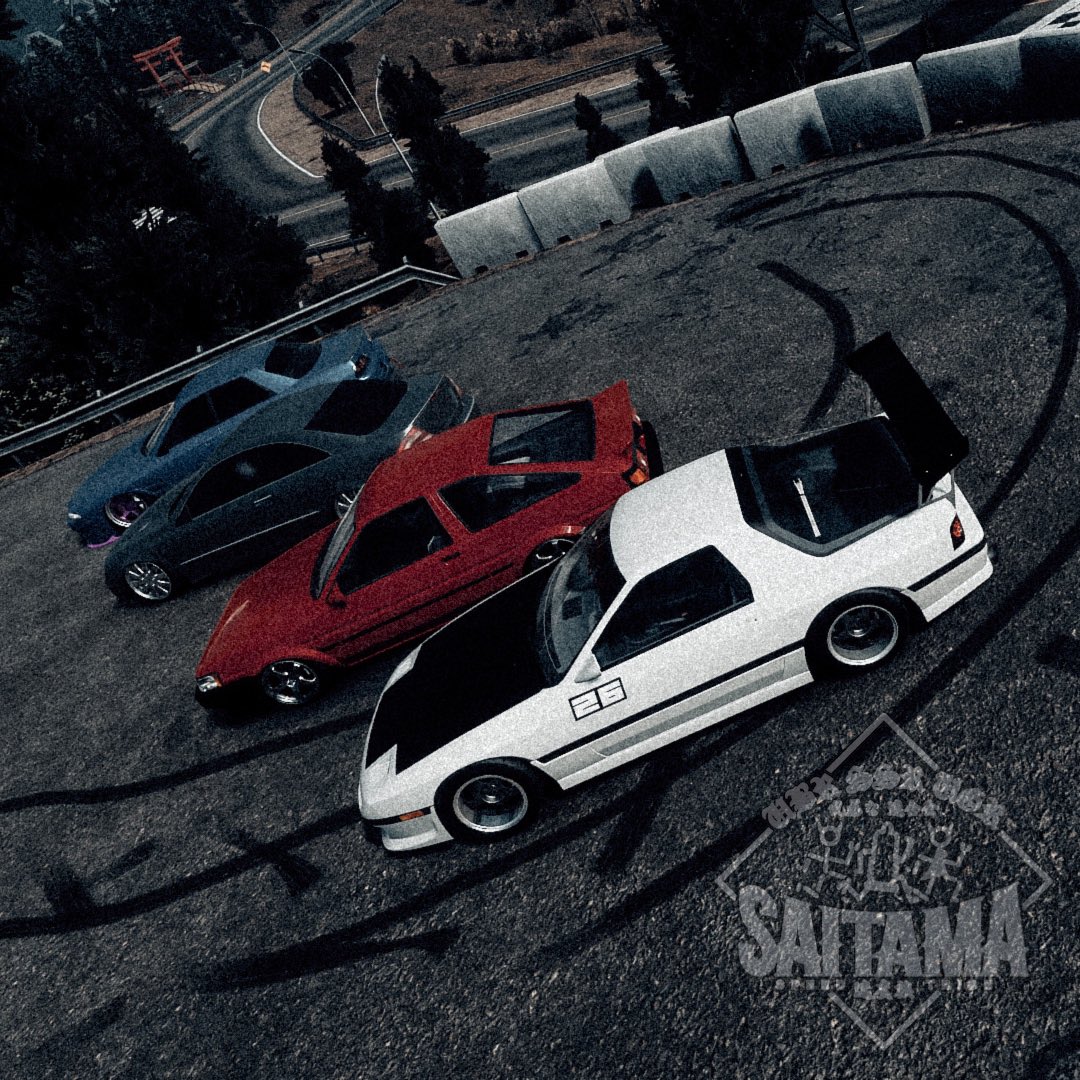 whereskonti's tweet photo. Hard parked #carx #carxonline #fcrx7 #r32 #ae86 https://t.co/6U9kewRVZI