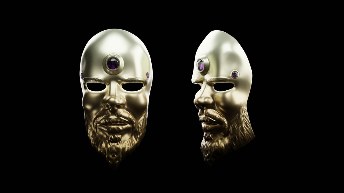 “You wear a mask for so long, you forget who you were beneath it.” V For Vendetta. D-Mask coming soon. #b3d #Design #Mask #NFT #NFTs #NFTCommunity  #3d