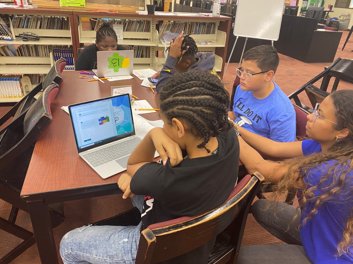 YoungMiddleHCPS's tweet photo. Magical Escape activity #BridgeCamp #STEM #6thgrade @HillsboroughSch @SDHCMagnet @HCPSArea4 https://t.co/De53rcqLtN