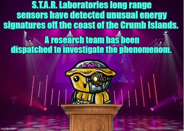 STAR_Labs_8314's tweet photo. Earlier during today's press conference Dr. Zlatochi revealed a team has been sent to The Crumbs to investigate unusual energy signatures. https://t.co/D0Z7lHeCii