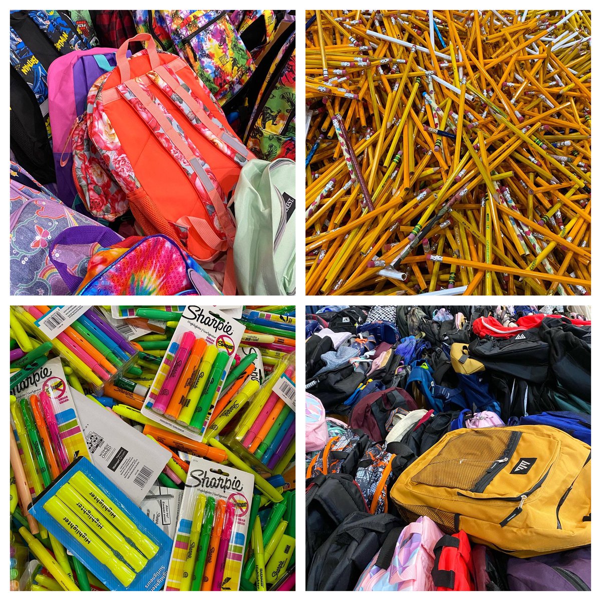 Volunteering with my son today at <a href="/_COSiloveyou_/">COSILoveYou</a> to get ready for Backpack Bash!  
#cosiloveyou #giveback #serveothers