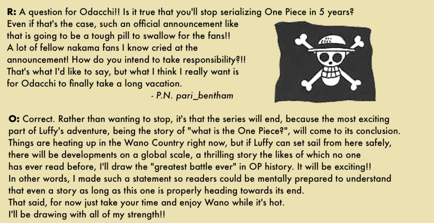 One Piece: Oda Confirms A New Member Of The Straw Hats