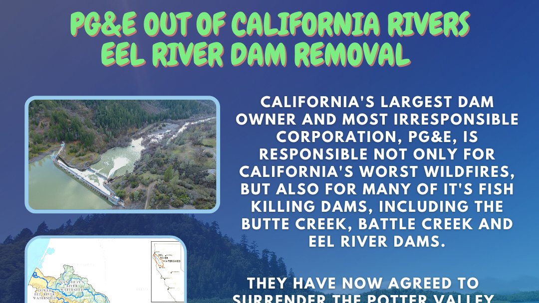 In #California Truth and Healing means #landback &amp; bringing #salmonback by taking down dams and restoring rivers flows and water quality. 
We have had major wins efforts to bring salmon home to the Eel, Klamath, McCloud, and Sacramento Rivers 
#WaterBack #NativeAmericans #Climate