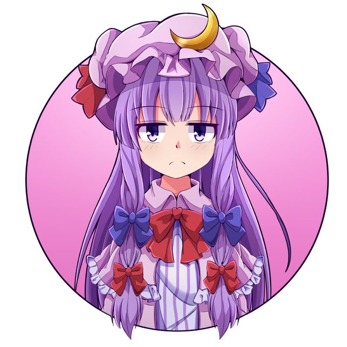 パチュリーさん
 #みなさん去年の今頃はどんな絵描いてましたか 