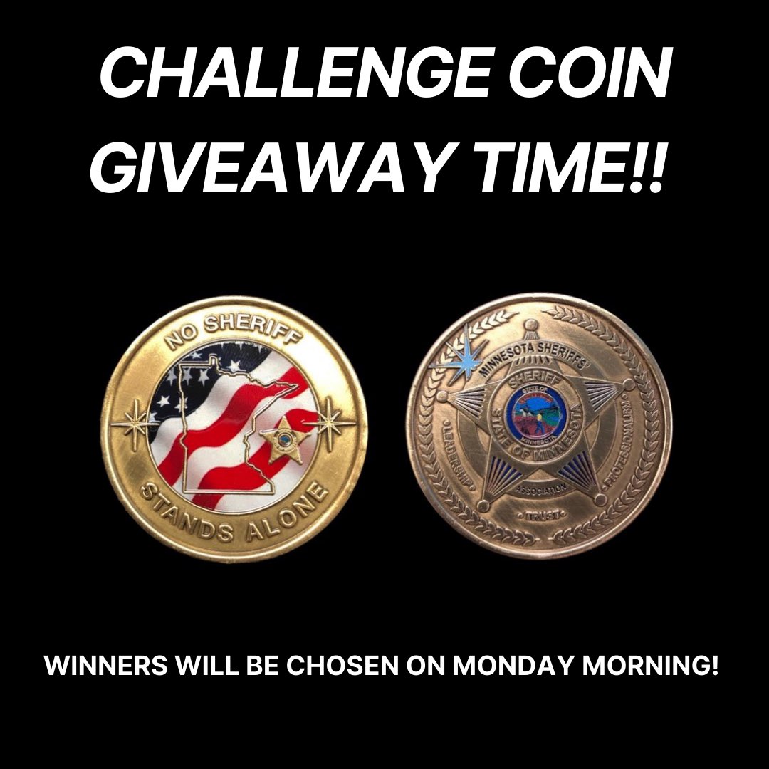 MN Sheriffs’ Association (@mnsheriffs) on Twitter photo While we all wait in anticipation for #OPLive to come back, let’s do a #GiveAway!!
1) Follow us <a href="/MNSheriffs/">MN Sheriffs’ Association</a>
2) Like this Tweet
3) RT this post!
Winners will be chosen on Monday morning! While we all wait in anticipation for #OPLive to come back, let’s do a #GiveAway!!
1) Follow us <a href="/MNSheriffs/">MN Sheriffs’ Association</a>
2) Like this Tweet
3) RT this post!
Winners will be chosen on Monday morning!