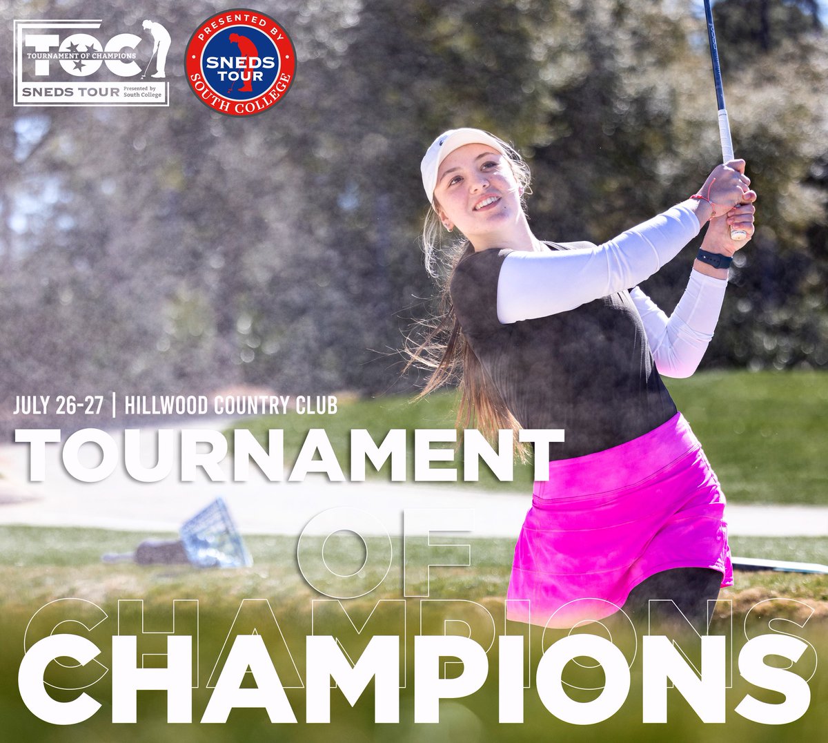 Tee times have been posted for Tuesday’s opening round of the #SnedsTour22 Tournament of Champions at @hillwoodcc. 

🔗 tnjgt.bluegolf.com/bluegolf/tnjgt…