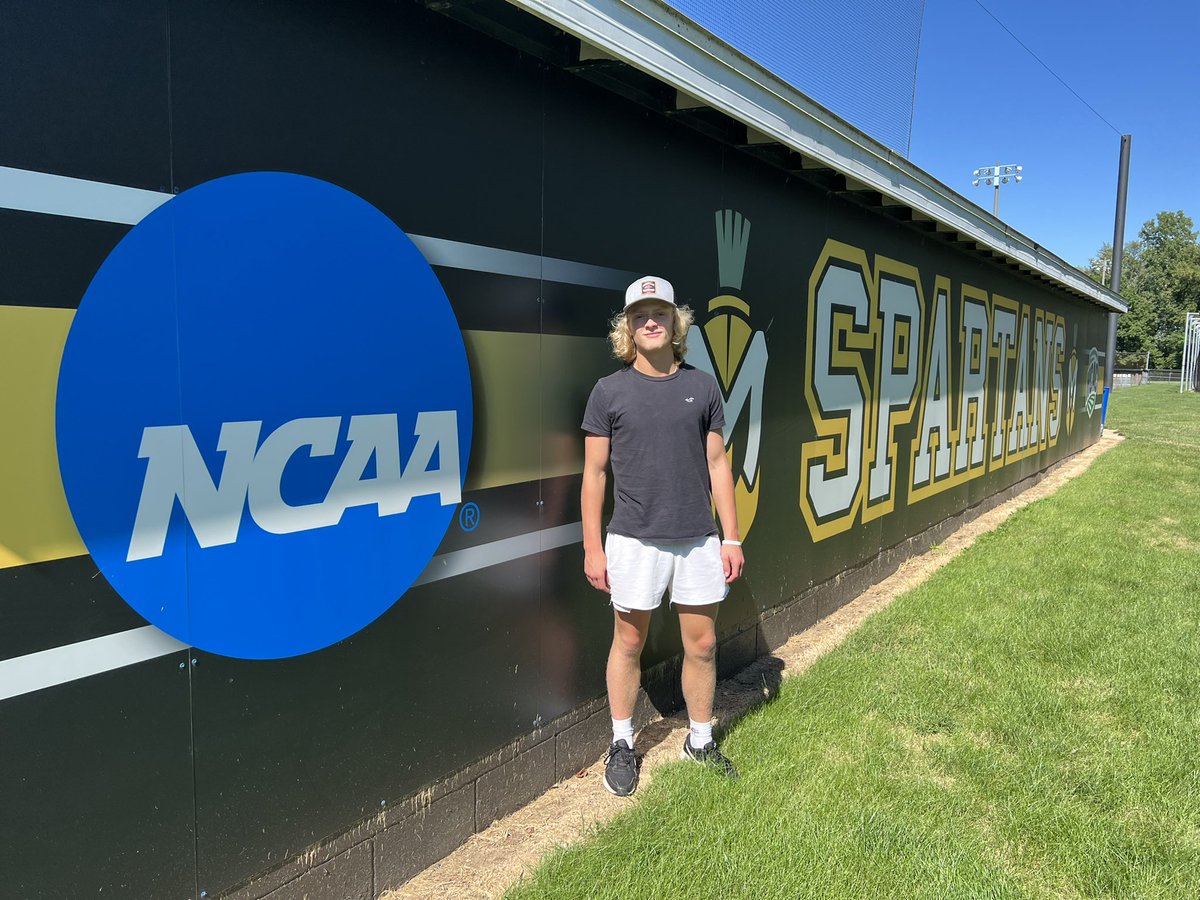Official visit today <a href="/ManchesterUniv/">Manchester University</a> Thank you <a href="/MUSpartans/">Manchester University Athletics</a> <a href="/coachespy16/">Rick Espeset</a> <a href="/CoachBrock07/">Joshua Brock</a> for the great time. <a href="/Joes2023/">Hamilton Joes 2023 17U</a> <a href="/BrossartBB/">Bishop Brossart Baseball</a> <a href="/BBHSmustangs/">Brossart Mustangs</a>