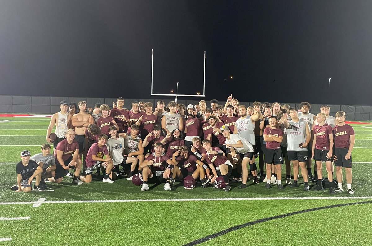 Boyd County 7 on 7 champs and 2nd place in the Lineman challenge! #RDN