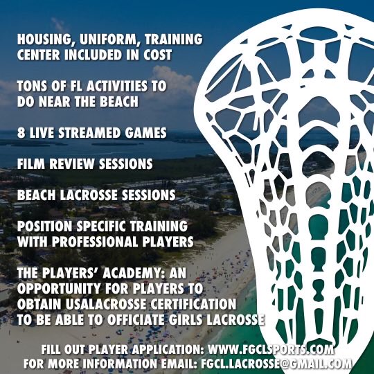 FgclLacrosse's tweet photo. Summer 2023……let’s do this! SEASON #2!! Register today!  🌊☀️🥍

🔗 https://t.co/5BAAQX1Pkj https://t.co/42iofiaqnV