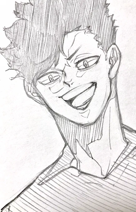 人にあげる為に描く絵は
いい顔面になりがちさッッ!!!!!! 