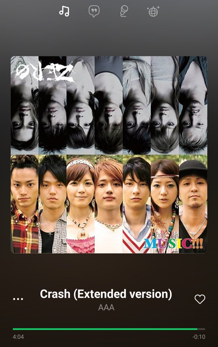 Tsunayan_aaa's tweet photo. Crashこのバージョン聞くの久々～！！
懐かしい😃😃

MUSIC!!!/ZEROのFlash待ち受け
持ってたなぁ
世代がバレるね(笑)

4周年LIVE観たくなってきた
#AAA https://t.co/dJlTVVz53k