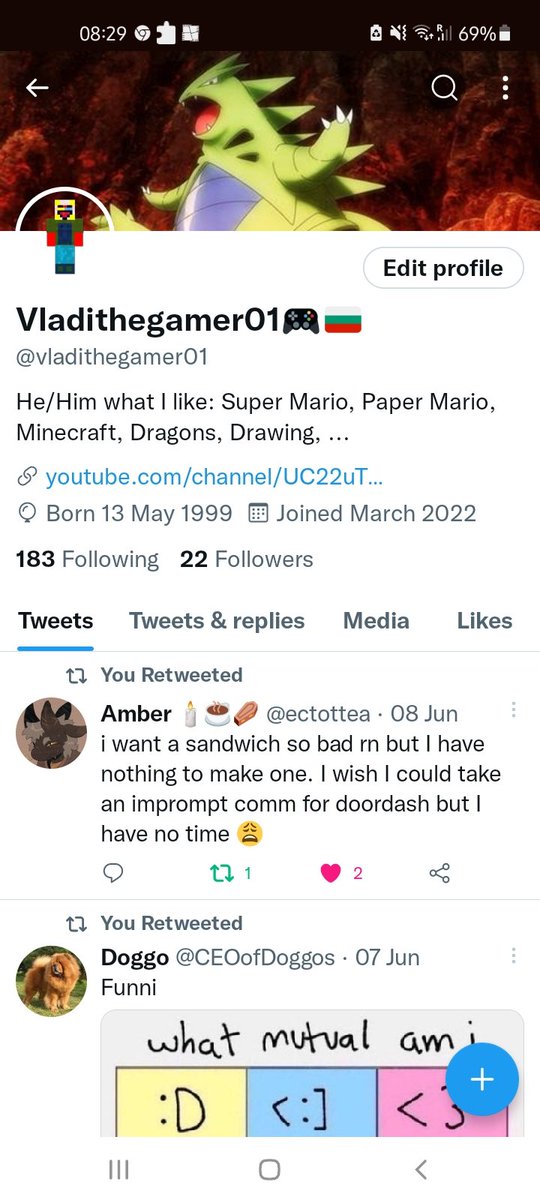 vladithegamer01's tweet photo. Thx for the 22 Followers! https://t.co/lvnqBrYZXz
