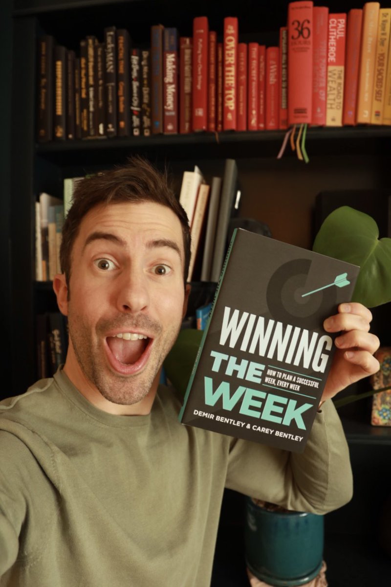 The most power productive couple I have ever known <a href="/demirandcarey/">Demir & Carey</a> <a href="/jokeye/">Demir Bentley (Gjokaj)</a> just dropped a book on #WinningTheWeek, already a best seller. Their life hack cheats to success are now my secret weapon!! Thanks D &amp; C. Continue to go forth and prosper.