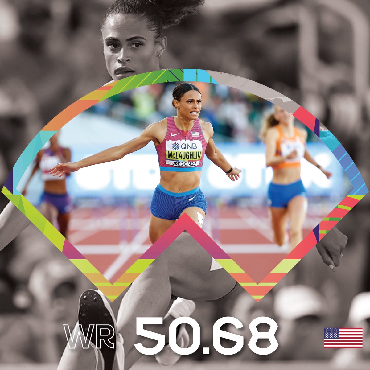 WCHoregon22's tweet photo. Last 3️⃣ track WORLD RECORDS set at Hayward Field...
 
1 - @GoSydGo  (6/2021)
2 - @GoSydGo  (6/2022)
3 - @GoSydGo  (JUST NOW)
 
Never. In. Doubt. #WCHOregon22 https://t.co/VuYijN6oz0