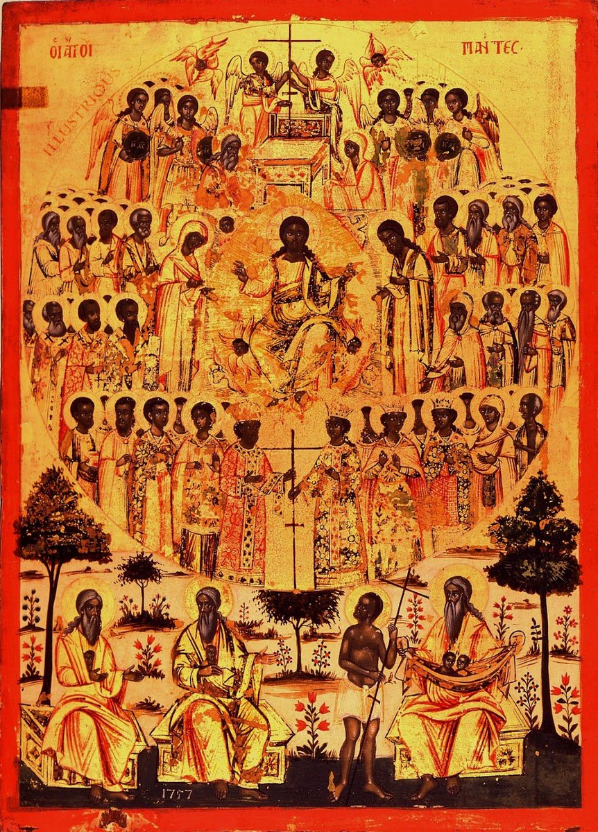 EisheroMarley's tweet photo. #TrueDepictionOfIsrael #MostHigh #MessiYah #Angels #Israelites #Jews #RussianIcons #BlackHistory #Artwork #Paintings https://t.co/f4GYAkHXTE