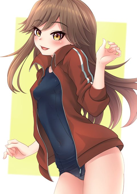 スク水荒潮2022 #艦これ #艦隊これくしょん #荒潮 #スク水 https://t.co/RTGJtD0Ofe 