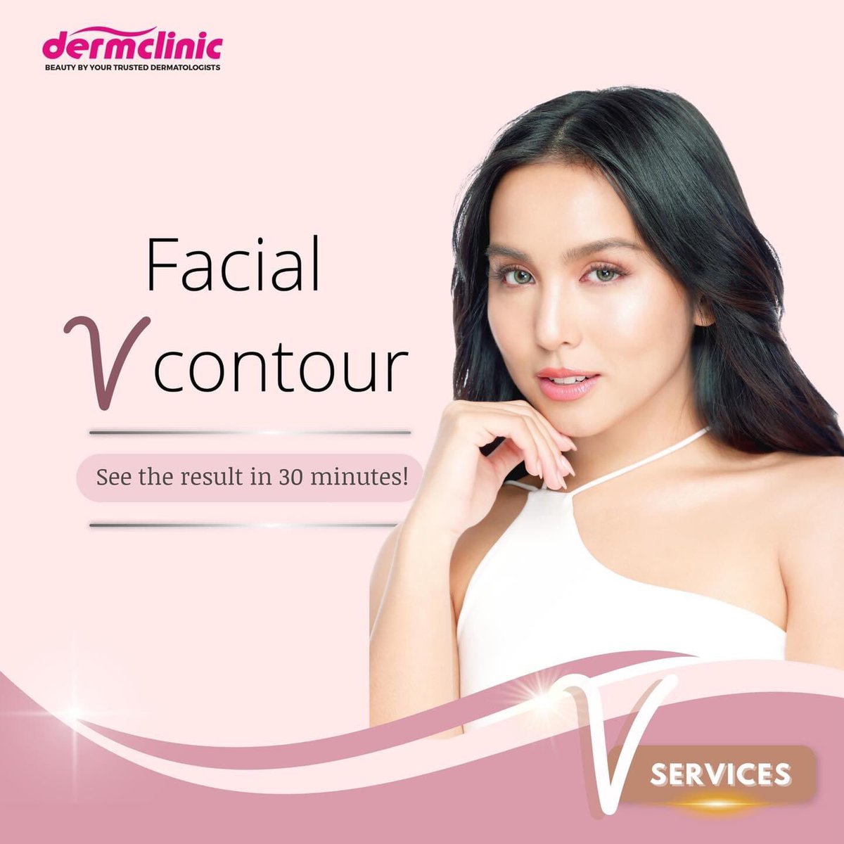 KevinPaulCueva3's tweet photo. Facial V-Contour is one of the newest offers this July!
It is part of Dermclinic’s “V-Services” that were made just for you!
It uses ultrasound technology combined with our slimming
#DermclinicPH #Dermclinicat50 #FatherofPhilippineDermatology #VBPat86 #VServices @2002kyline https://t.co/YeiGY7vBP2