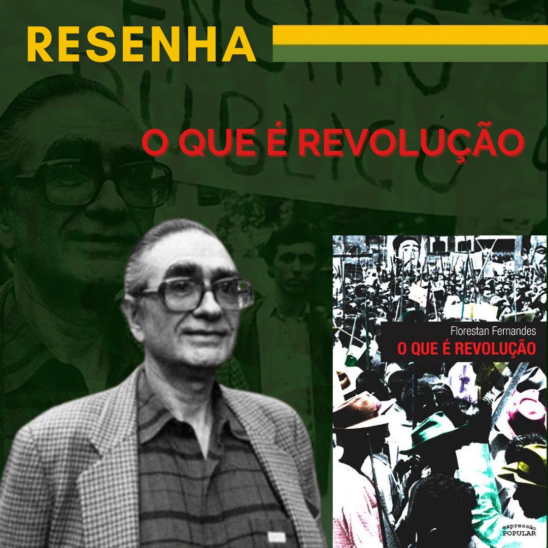 📚 Em homenagem aos 102 anos do nascimento de Florestan Fernandes, a Revolução Brasileira relembra um de seus livros mais elementares, porém de fundamental importância para se compreender o tema da revolução. 

instagram.com/p/CgVZyZgLqfU/…