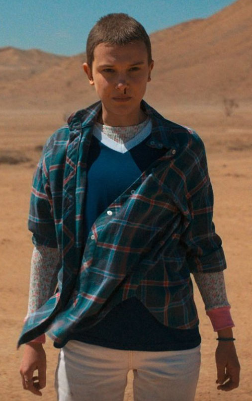 dani_everett_'s tweet photo. She's a 10... 

but she can move things with her mind....

She's Eleven. 

#StrangerThings 
@Stranger_Things https://t.co/pj3QxPgNRi
